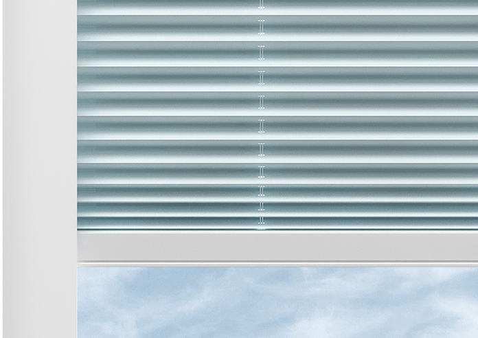 Pleated (Blackout), Pearl White - Perfect Fit Blind - Image 9